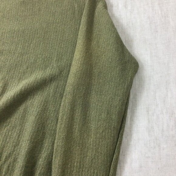 Tommy Bahama Sweatshirt Men Medium Greeen V-Neck Pullover Long Sleeve Ribbed Hem - Picture 4 of 7
